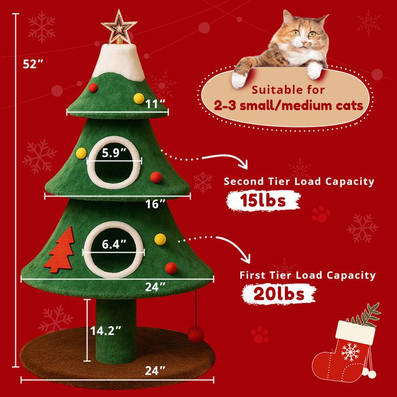 Cat Christmas Tree